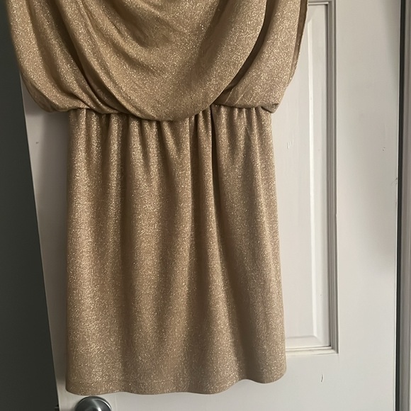 Gold Slip Dress - Picture 3 of 5